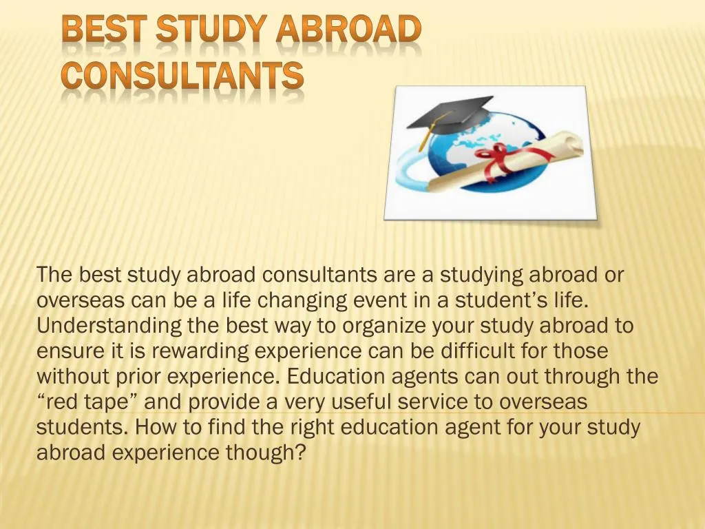 best study abroad consultants