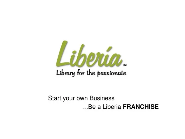 Liberia India Library Franchisee