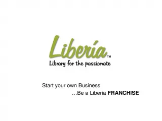 Liberia India Library Franchisee - slide 1