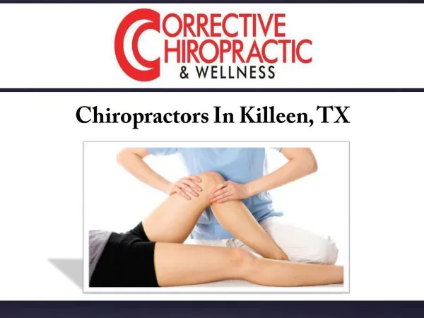 Chiropractors In Killeen, TX