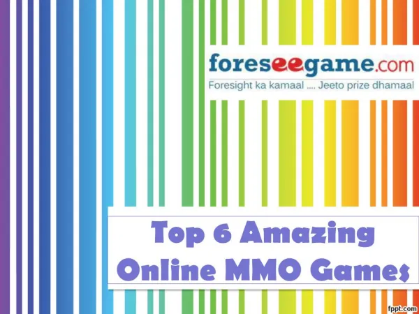 Top 6 Amazing MMO Games