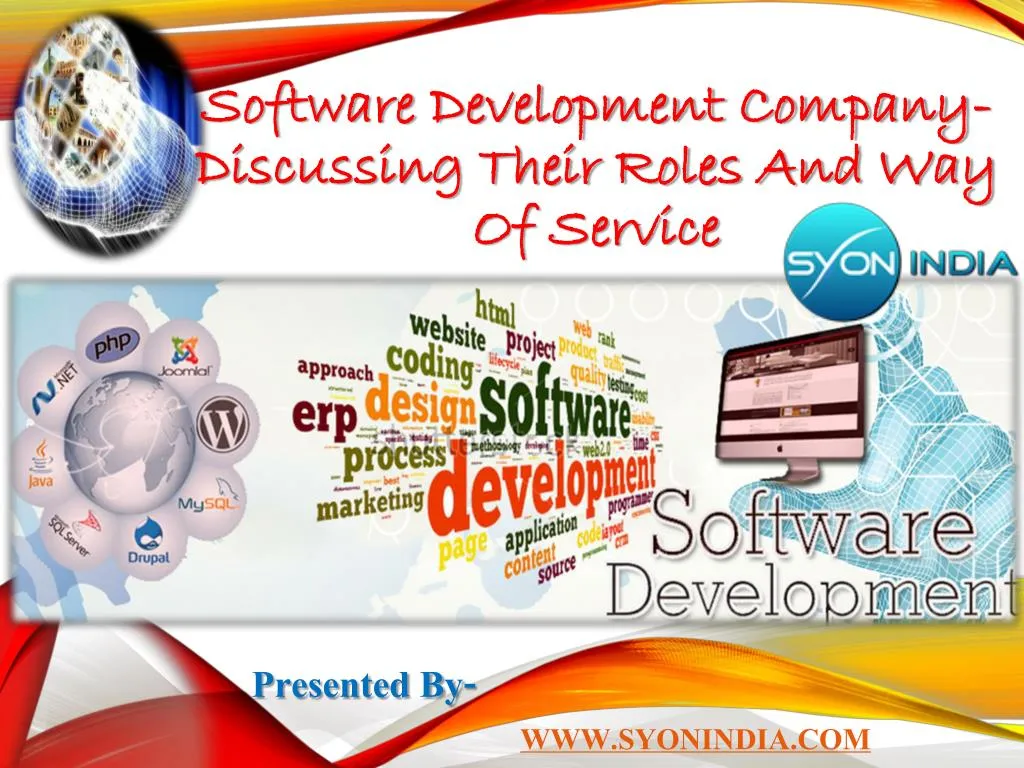 software development company discussing their roles and way of service