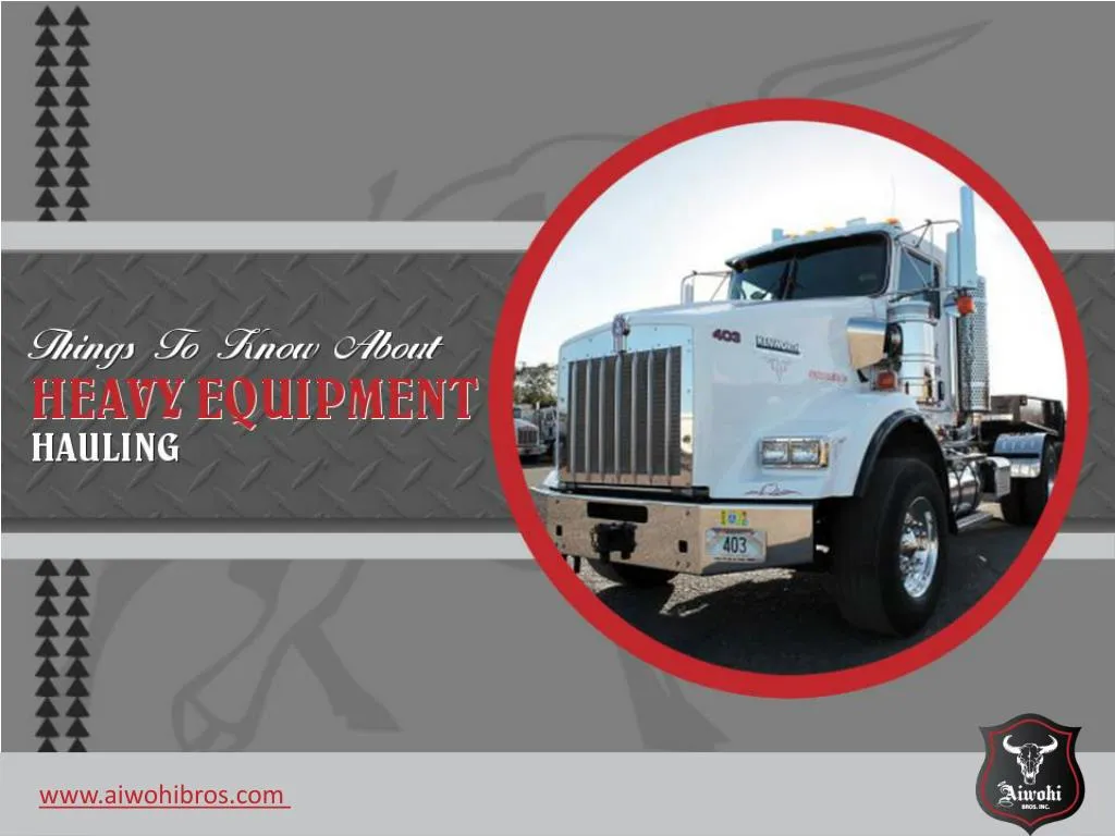 things to know about heavy equipment hauling