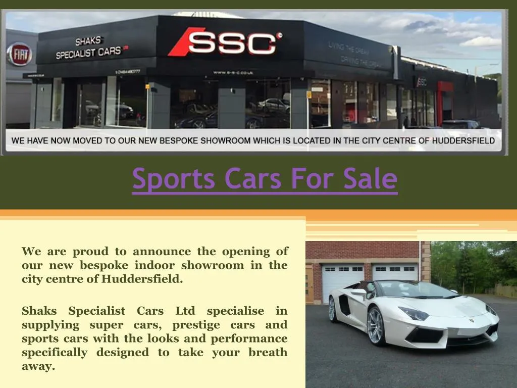 sports cars for sale