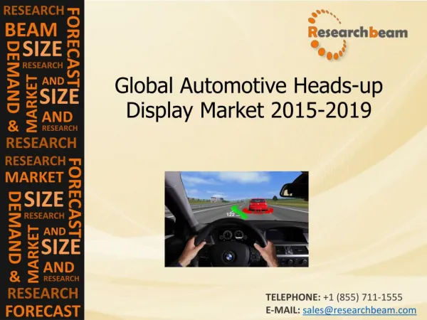 Automotive Heads-up Display Market Size, Share, 2015-2019