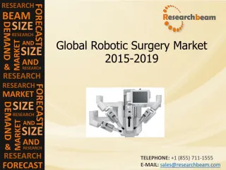 Global Robotic Surgery Market Analysis, Growth,2015-2019