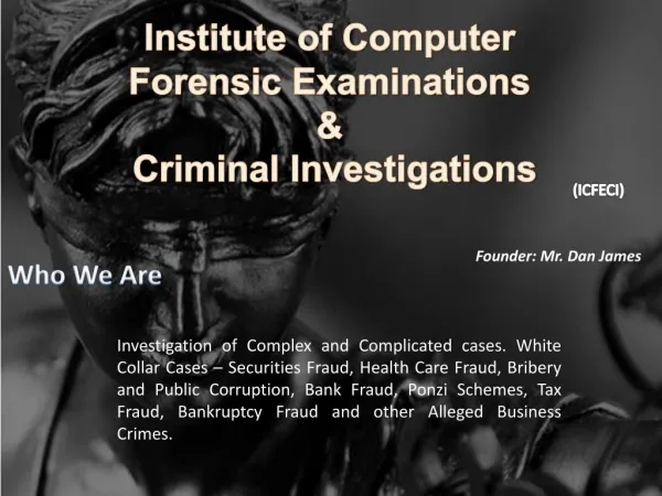 Computer Forensic Services