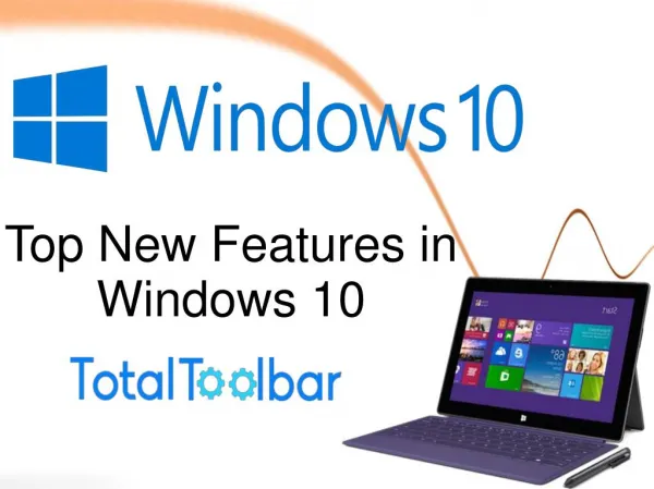 Top New Features in Windows 10