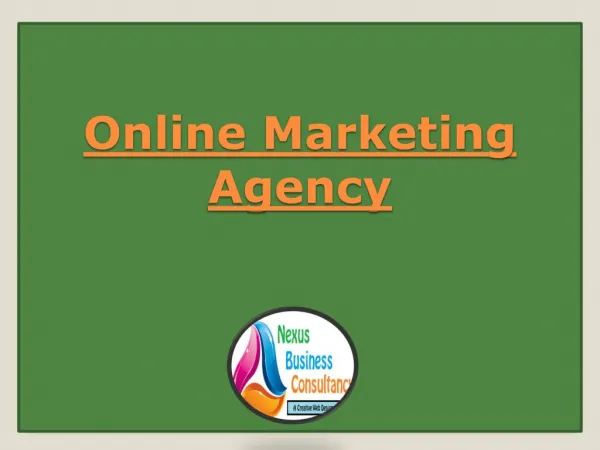 Online Marketing Agency London