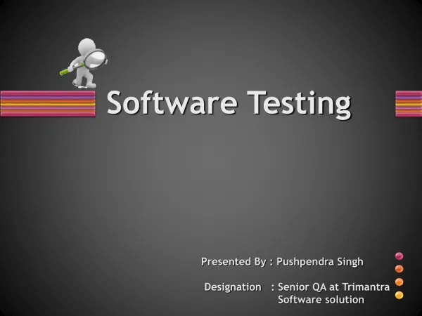 Software Testing or Quality Assurance