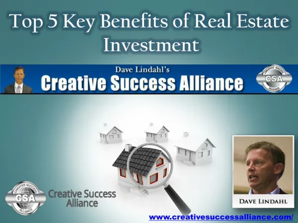 Top 5 Key Benefits of Real Estate Investment