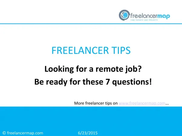 Looking for a remote job? Be ready for these 7 questions!