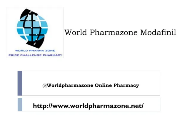 World pharmazone modafinil