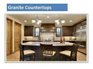 Granite Countertops - slide 1