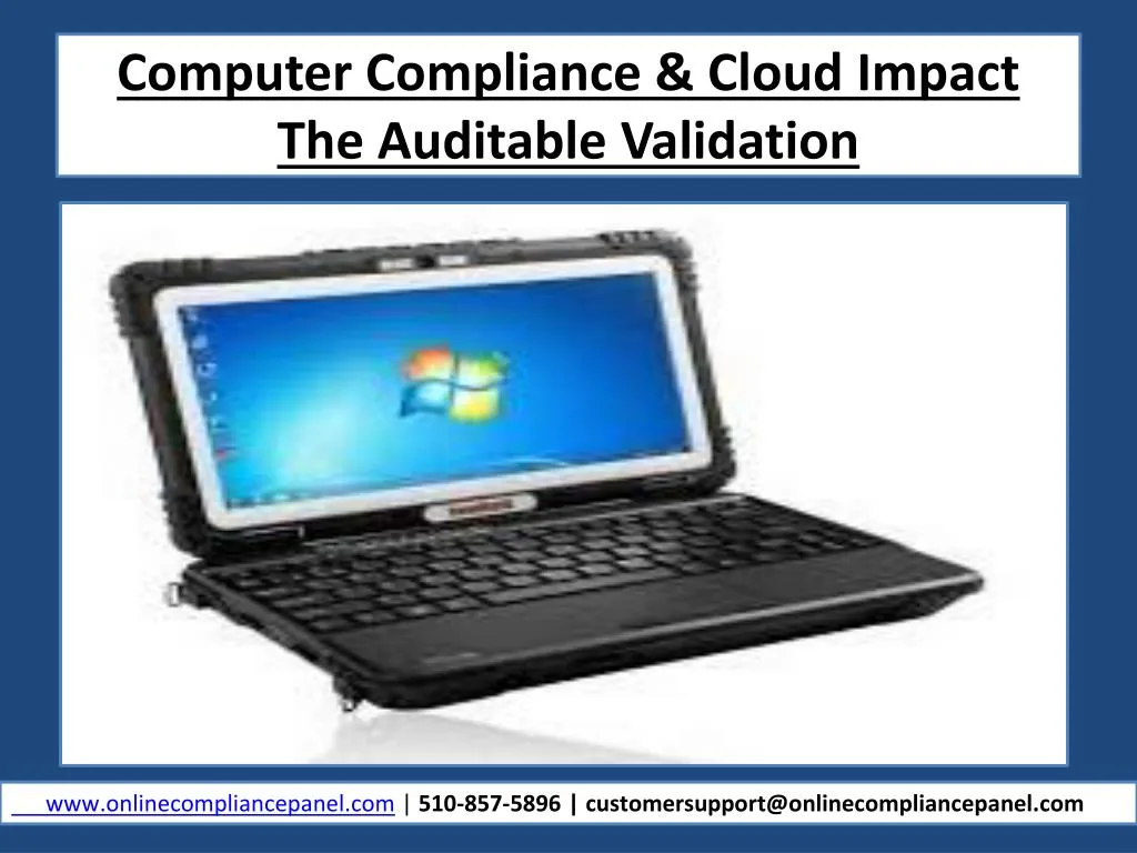 computer compliance cloud impact the auditable validation