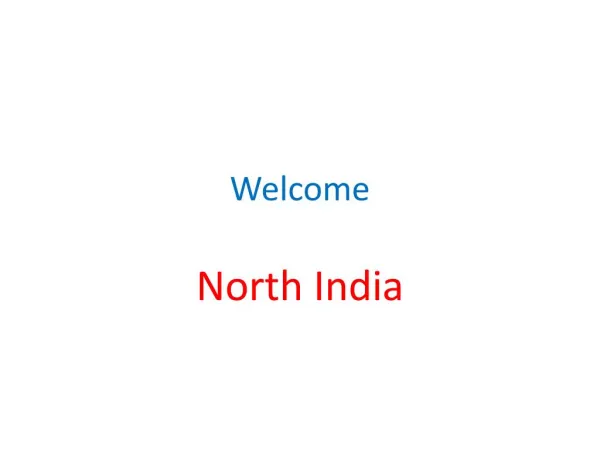 North india Holidays