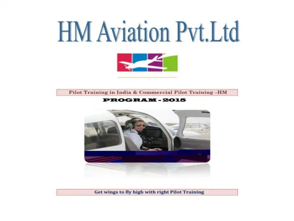 Pilot Training in India,Pilot Training,Commercial Pilot Jobs