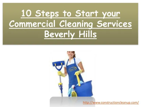 10 Steps to Start your Commercial Cleaning Services Beverly