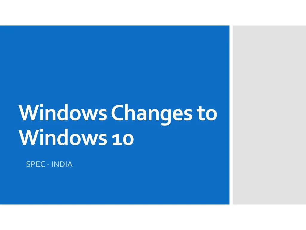 windows changes to windows 10