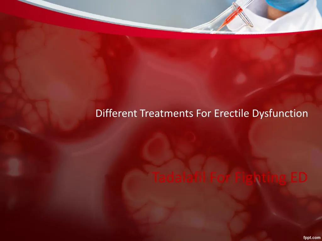 different treatments for erectile dysfunction