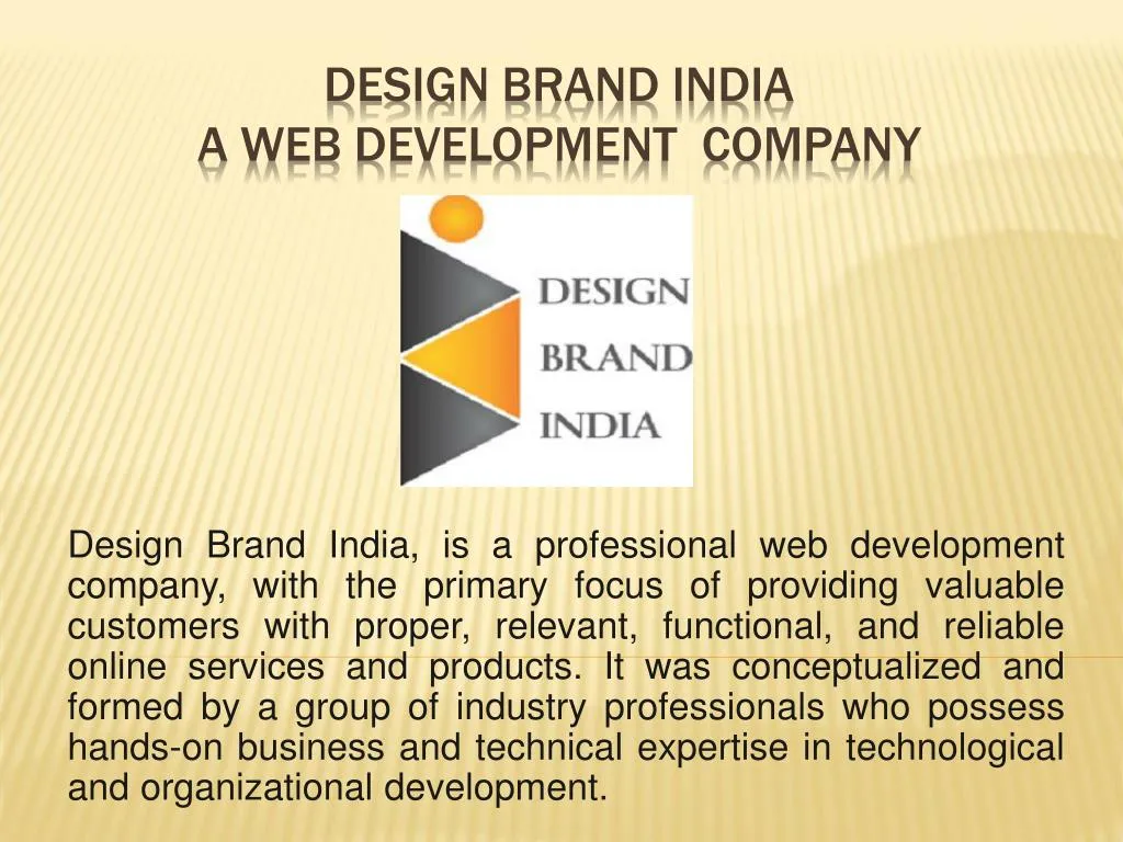 design brand india a web development company