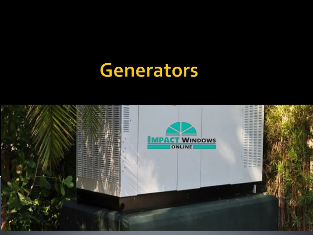 generators