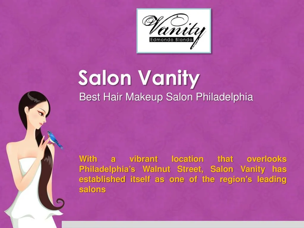 salon vanity