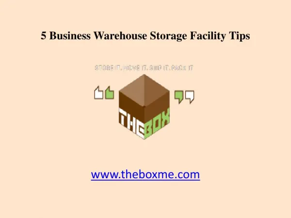 5 Dubai Business Warehouse Storage Facility Tips