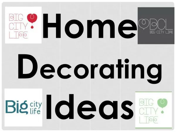 Home Decorating Ideas
