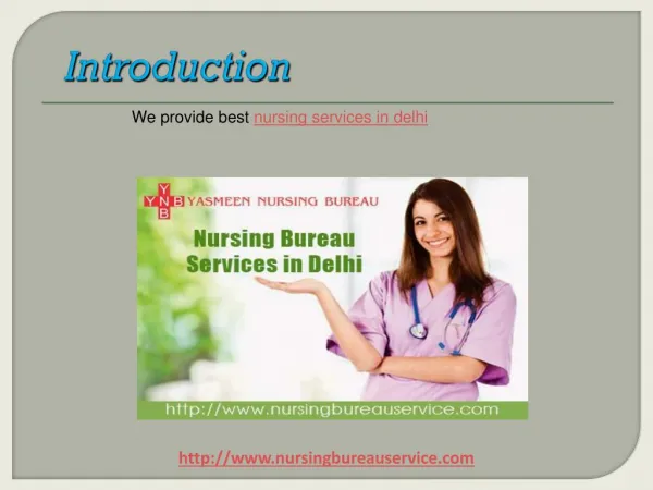 Nursing Bureau Services in Delhi