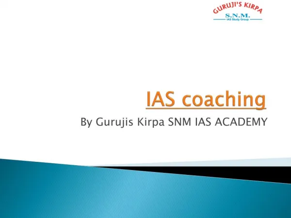 SNM Academy - IAS Coaching in Chandigarh