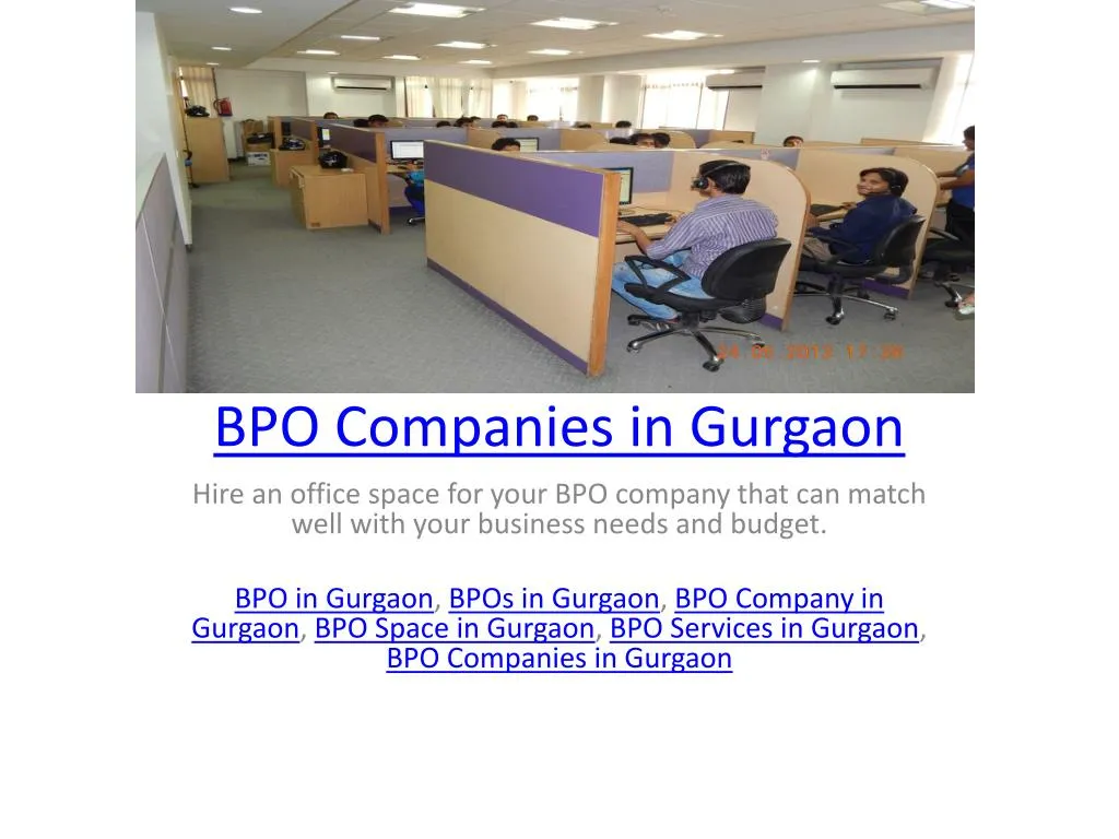 bpo companies in gurgaon