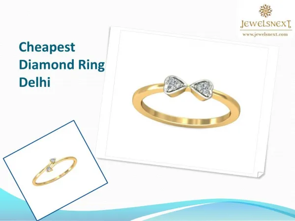 Cheapest Diamond Ring Delhi