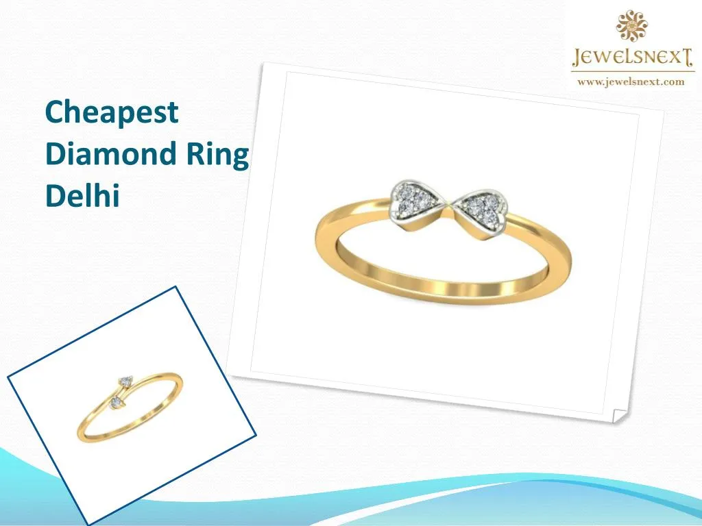 cheapest diamond ring delhi