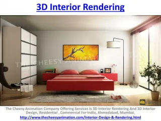 3D Interior Rendering - slide 1