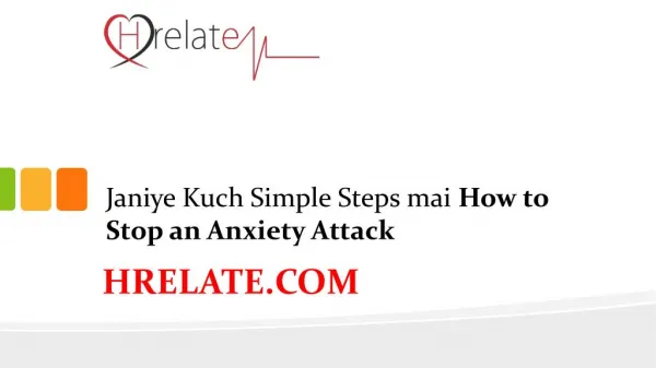 How to Stop an Anxiety Attack - Janiye Isse Bachne Ke Upaye