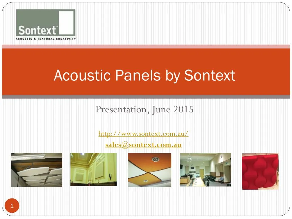 acoustic panels by sontext