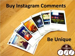 Buy Instagram Comments- To Be Famous - slide 1