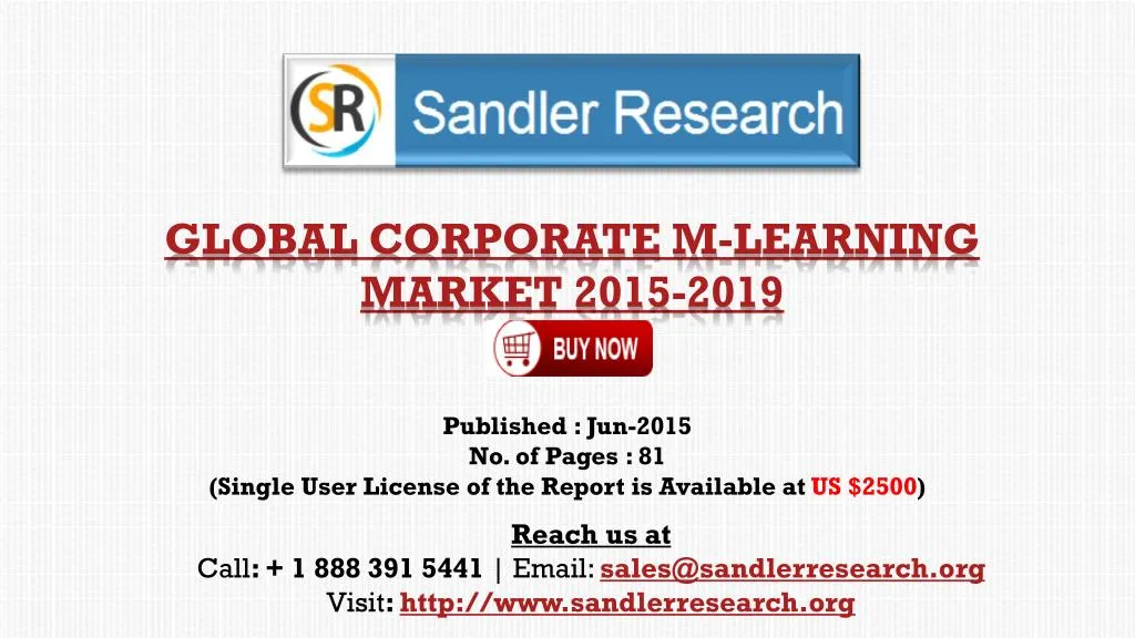 global corporate m learning market 2015 2019