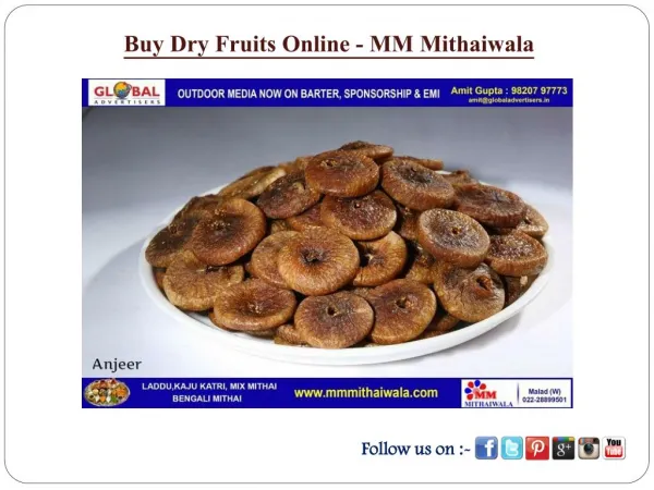 Buy Dry Fruits online - MM Mithaiwala