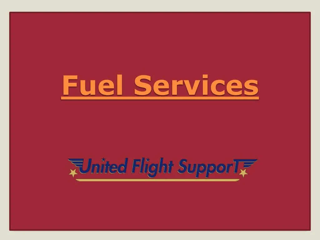fuel services