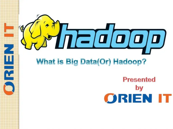 Hadoop training in hyderabad