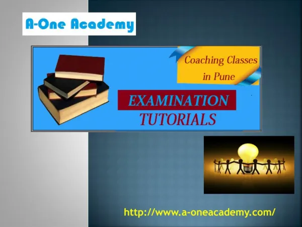 Best Coaching Classes in Pune- A-One Academy Pune