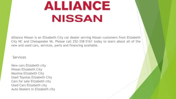 Alliance Nissan