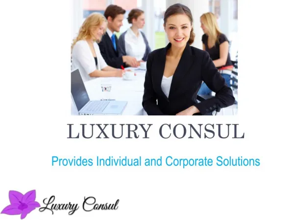 Luxury Consul - Image Consulting Institute Chandigarh