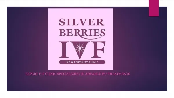 IVF Center in Pune : Silverberries IVF