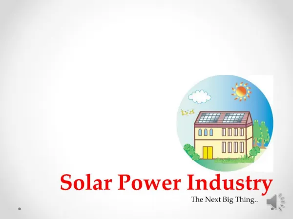 Solar Power Industry
