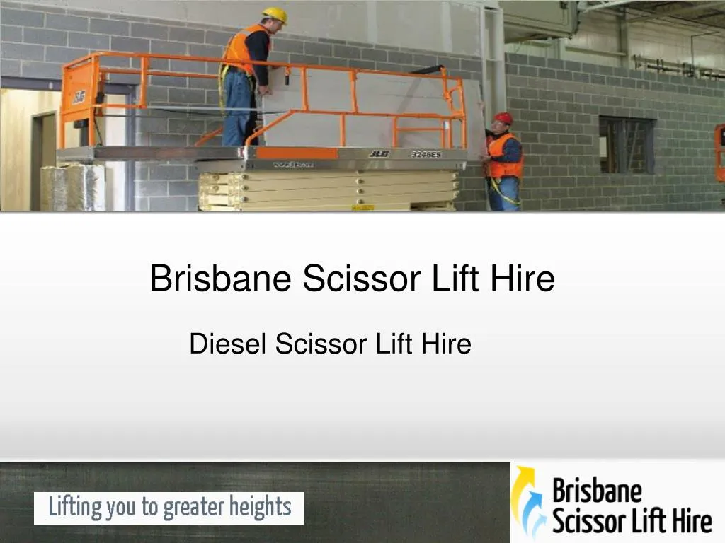 brisbane scissor lift hire
