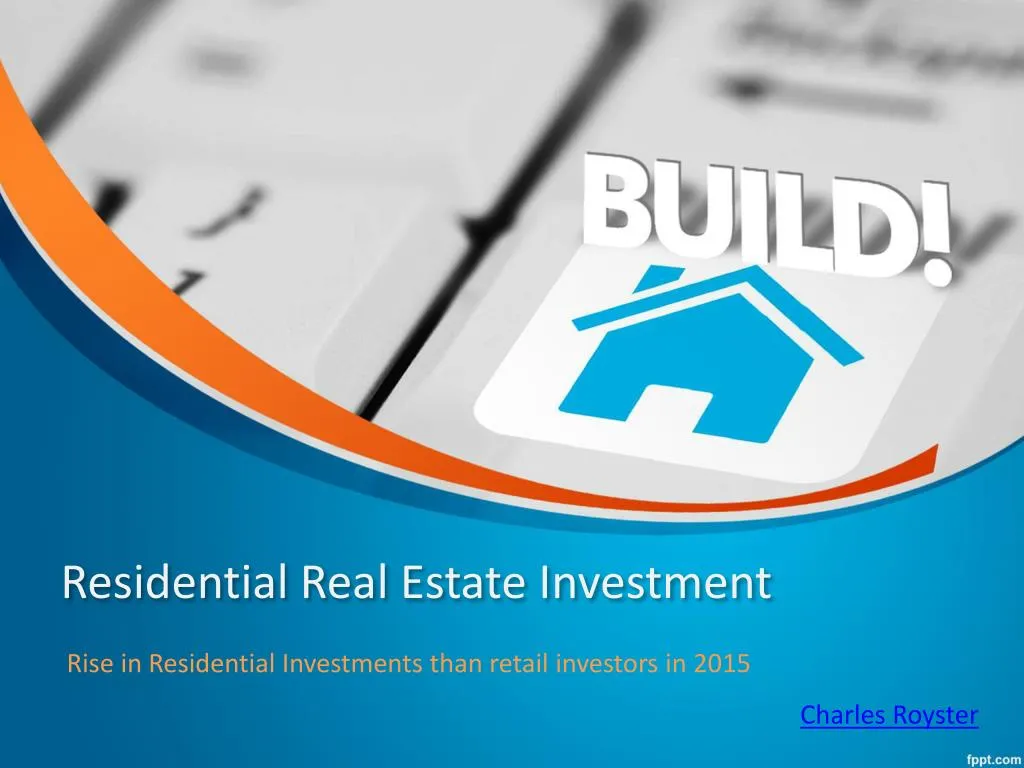 residential real estate investment