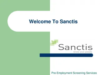 Pre Employment Referencing - slide 1